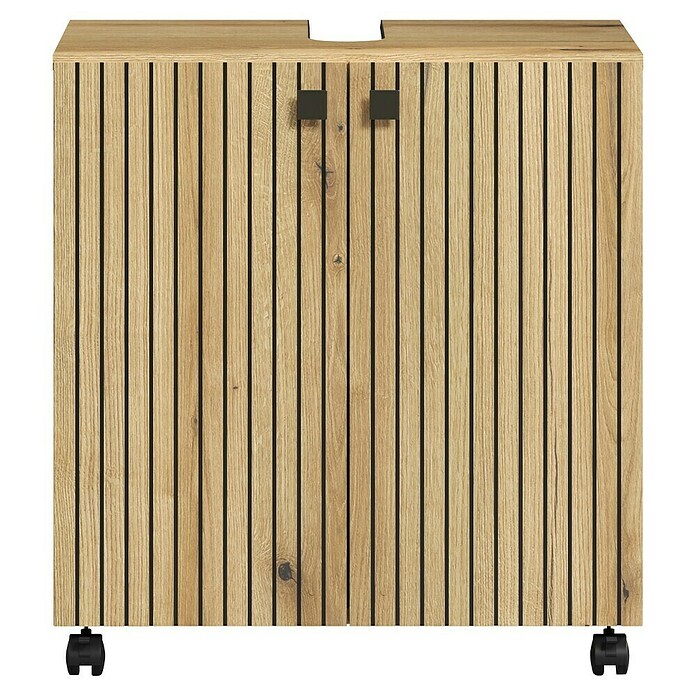 Trendteam Niklas Waschtischunterschrank (B x T x H: 60 x 42 x 64 cm, Evoke Eiche, Strukturiert) | BAUHAUS
