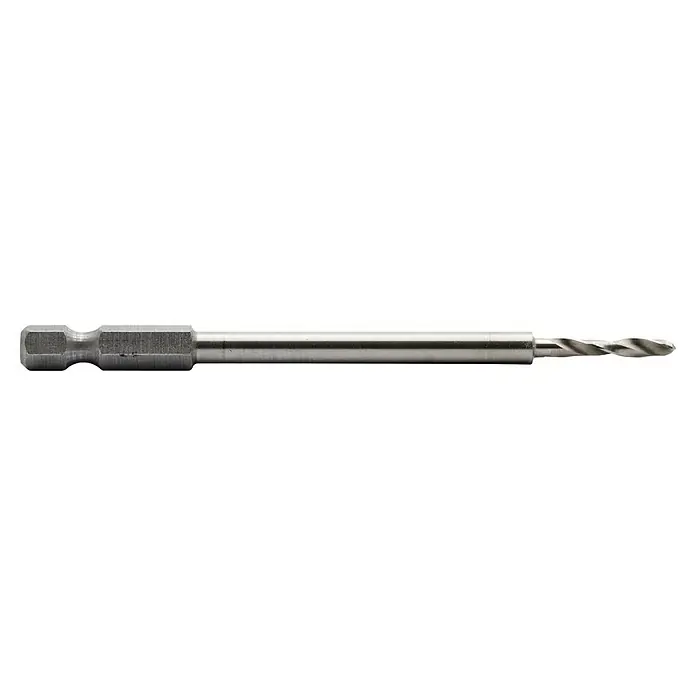 Fast Stufenbohrer - Stahl, Durchmesser: 3 mm - Silberner Metallbohrer mit Sechskantschaft.