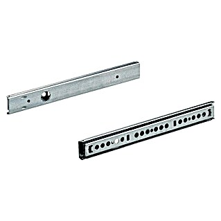 Hettich Vodila za predale (Dolžina predala: 225 mm - 350 mm, Nosilnost izdelka: 12 kg, Delno izvlečno, Pocinkano)