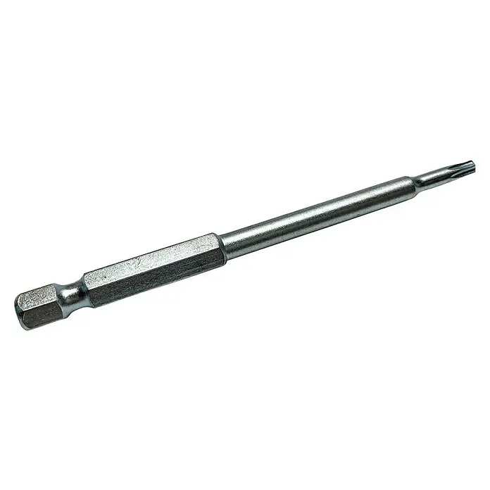 Fast Bit-Set - 2 x Bit T 15, Bitlänge: 55 mm - Metall-Schraubendreherbit mit Sechskantschaft und Stern- (Torx) Antrieb.