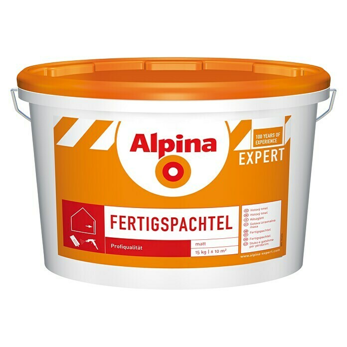 Alpina Expert Fertigspachtel (Hellbraun, 15 kg)