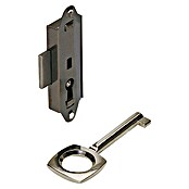 Hettich Brava sa zasunom  (Srebrna, D x Š x V: 70 x 20 x 9 mm) | BAUHAUS