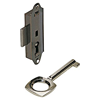 Hettich Ključavnica z zapahom na vijak (Srebrna, Do x Š x V: 70 x 20 x 9 mm)