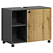 Trendteam Niklas Waschtischunterschrank (B x T x H: 80 x 42 x 64 cm, Evoke Eiche/Anthrazit, Strukturiert) | BAUHAUS