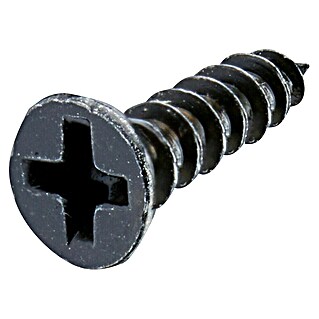 Hettich Vijak z vgrezno glavo (Ø x Do: 3,5 x 16 mm, Jeklo, 1 kos, Črna)