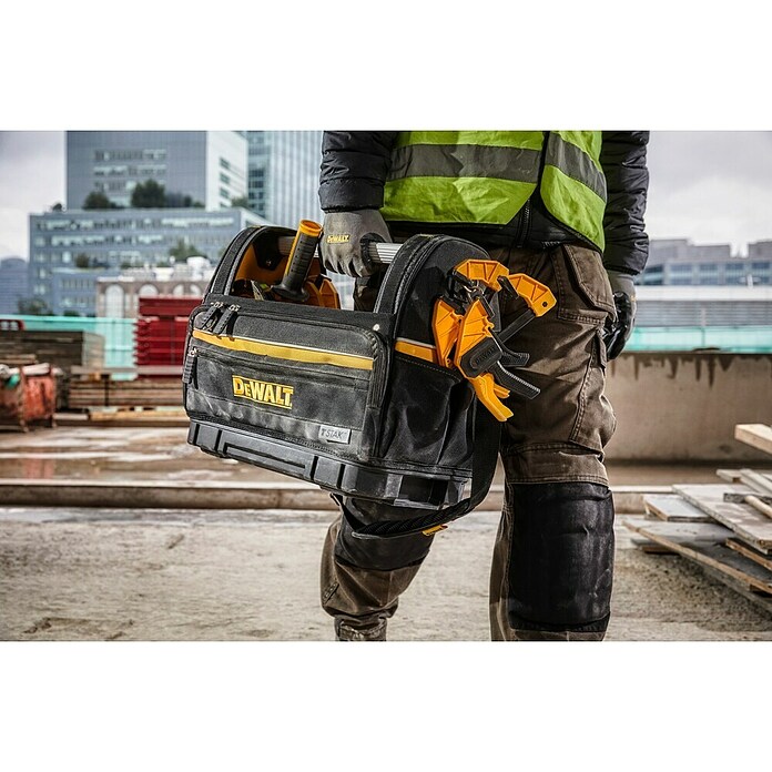DeWalt T-STAK Bolsa para herramientas (L x An x Al: 25 x 45 x 35 cm, Textil, Capacidad de carga: 30 kg) | BAUHAUS