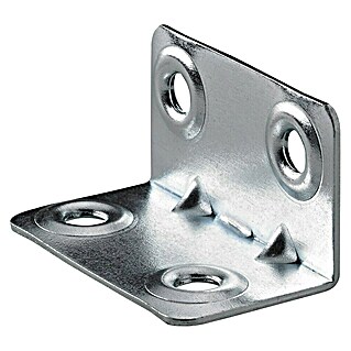 Hettich Winkelverbinder (L x B x H: 20 x 20 x 37 mm, Verzinkt, 1 Stk.)