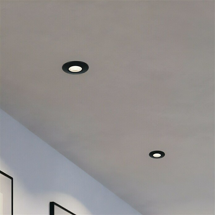Eglo LED vgradna svetilka Agulo  (Toplo bela, Premer: 85 cm, Črna) | Vgradni žarometi | Reflektorji in žarometi | Svetila | Elektro in svetila | Izdelki | BAUHAUS