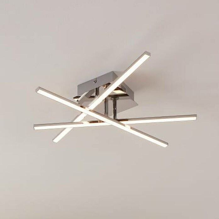 LASANA 1 LED DECKENL18W,CHROM, WEISS