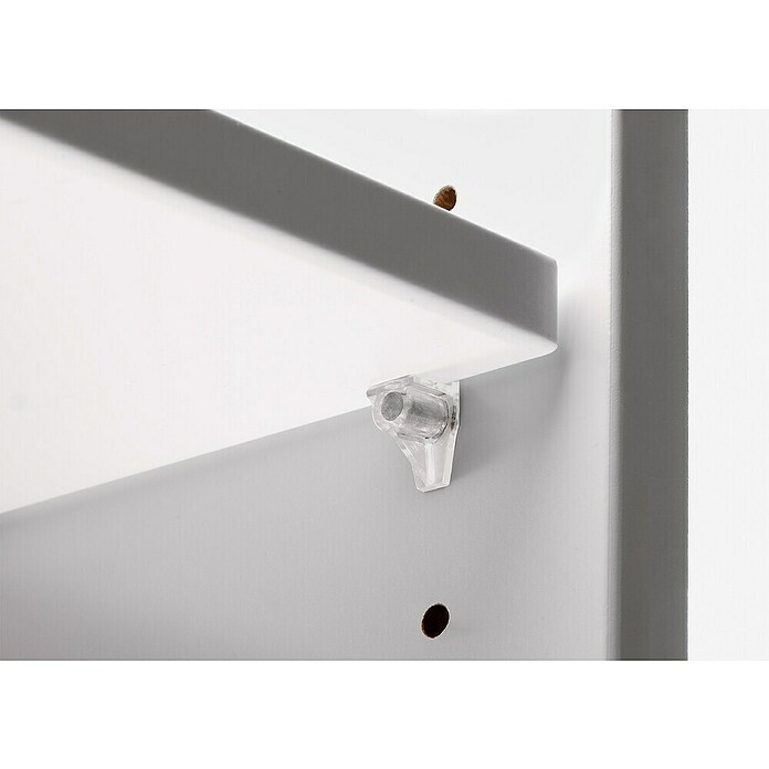 Hettich Vtični talni nosilec  (Premer: 4 mm, Prozorna, Jeklo) | 1151 - Konstruktionsbeschläge | AAEB - Möbelbeschläge | AAE - Beschläge | AA - Eisenwaren | A - Eisenwaren | BAUHAUS
