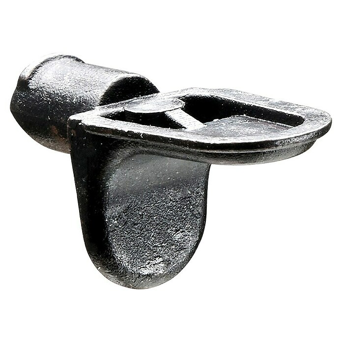 Hettich Utični nosač polica Sekura 2  (Promjer: 5 mm, Crna, Cinkov tlačni lijev) | BAUHAUS
