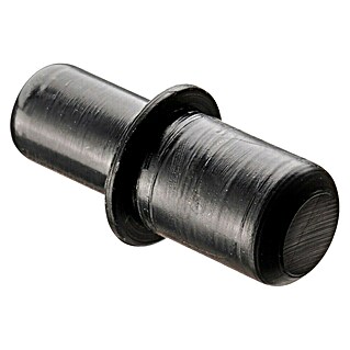 Hettich Steckbodenträger (Durchmesser: 5 mm, Schwarz, Kunststoff)
