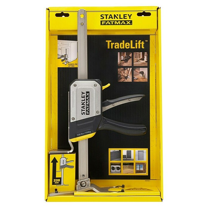 Stanley FatMax Montažno orodje Tradelift  (Nosilnost: 150 kg, 1 kos) | 1860 - Metallzwingen | BADF - Spannwerkzeug | BAD - Handwerkzeuge | BA - Handwerkzeuge | B - Werkz/Masch/Maschzubeh/Auto | BAUHAUS