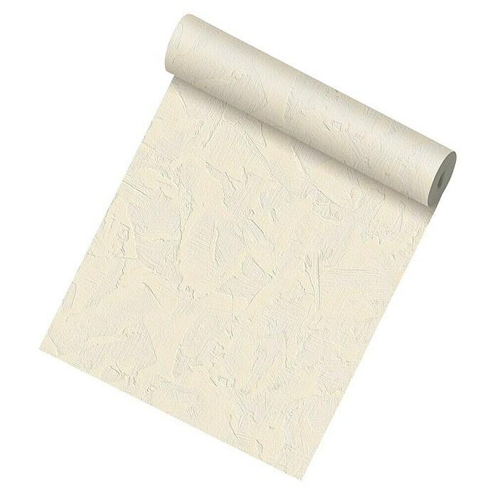 Rasch Vliestapete (Beige, Putz-Optik, 10,05 x 0,53 m)