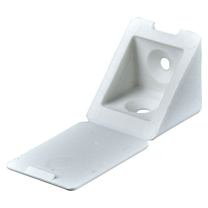 Hettich Kutna spojnica  (D x Š x V: 22 x 24 x 22 mm, Plastika, Bijela, 1 Kom.) | BAUHAUS