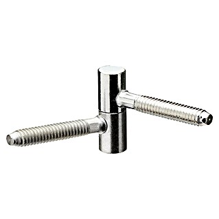 Hettich Einbohrband (Vernickelt, Geeignet für: Holzzargen, Ø x H: 8 x 28 mm)