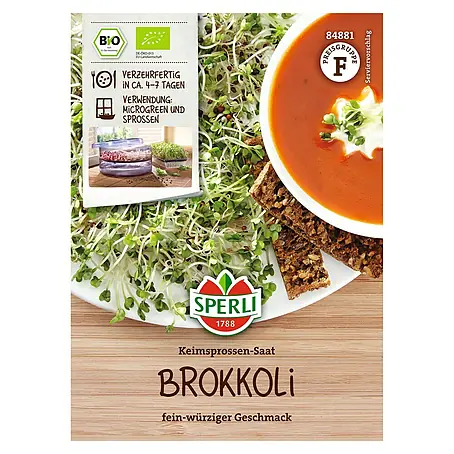 Sperli  Gemüsesamen Bio Keimsprossen Brokkoli