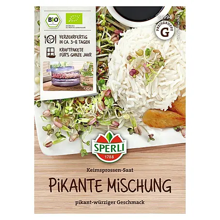 Sperli  Gemüsesamen Bio Pikante Mischung