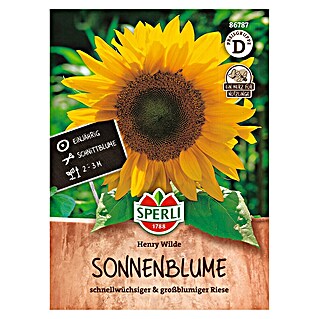 Sperli Bloemzaden (Helianthus annuus, Geel)