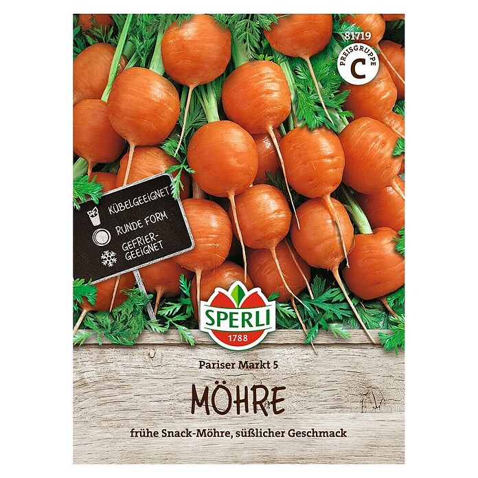 Sperli Groentezaden (Daucus carota, Max. groeihoogte: 80 cm) | BAUHAUS