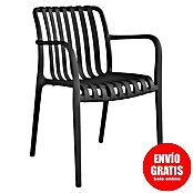 Sunfun Silla de jardín Calma (L x An x Al: 58 x 56 x 81 cm, Negro, Polipropileno) | BAUHAUS