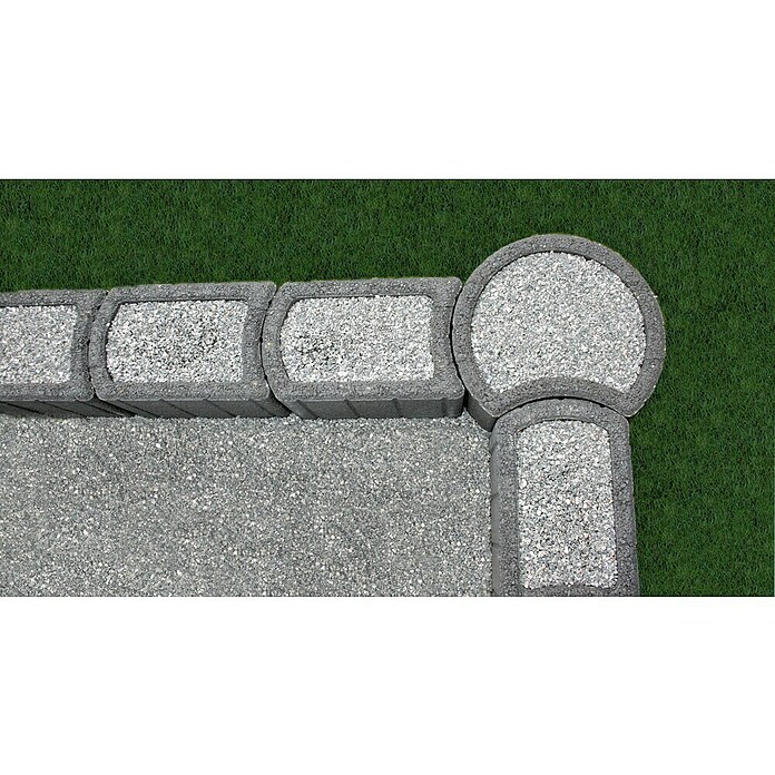 EHL Pflanzstein Stützflor (Anthrazit, 35 x 28 x 20 cm, Beton) | BAUHAUS