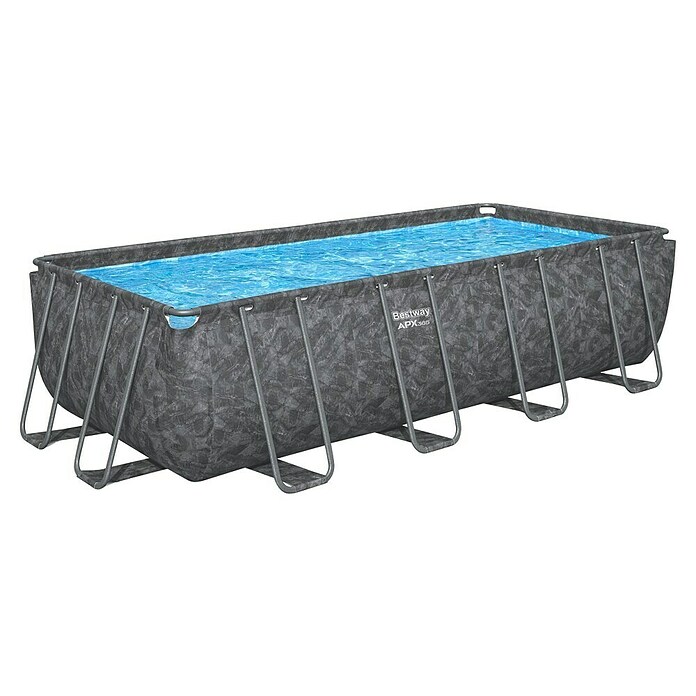 Bestway Montažni bazen APX 365 s črpalko  (549 x 274 x 132 cm, Siva, 16.477 l) | Bazeni z okvirjem | Montažni bazeni | Vrtni bazeni | Bazeni | Vrt in prosti čas | Izdelki | BAUHAUS