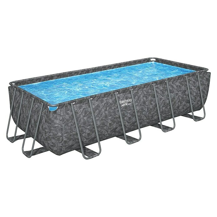 Bestway Montažni bazen APX 365 s črpalko  (549 x 274 x 132 cm, Siva, 16.477 l) | Bazeni z okvirjem | Montažni bazeni | Vrtni bazeni | Bazeni | Vrt in prosti čas | Izdelki | BAUHAUS
