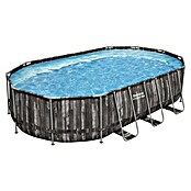Bestway Bazen sa čeličnim okvirom Steel Pro MAX  (Siva, 20.241 l) | BAUHAUS