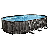 Bestway Bazen sa čeličnim okvirom Steel Pro MAX  (Siva, 20.241 l) | BAUHAUS