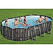 Bestway Bazen sa čeličnim okvirom Steel Pro MAX  (Siva, 20.241 l) | BAUHAUS