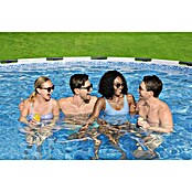 Bestway Bazen sa čeličnim okvirom Steel Pro MAX  (Ø x V: 396 x 122 cm, Siva, 12.690 l) | BAUHAUS