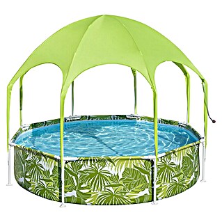 Bestway Dječji bazen Steel Pro Splash in Shade (Ø x V: 244 x 51 cm)