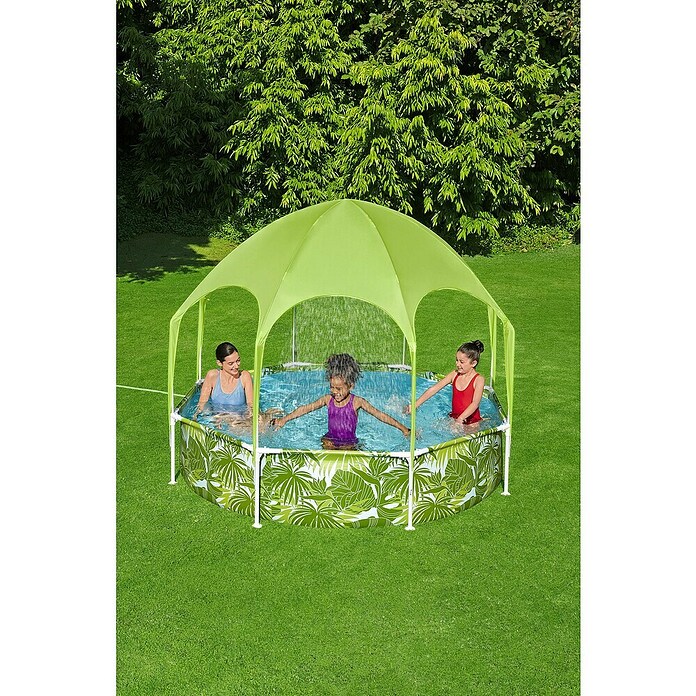 Bestway Kinderzwembad Steel Pro Splash-in-Shade (Ø x h: 244 x 51 cm) | BAUHAUS