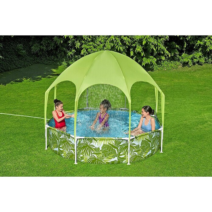 Bestway Kinderzwembad Steel Pro Splash-in-Shade (Ø x h: 244 x 51 cm) | BAUHAUS