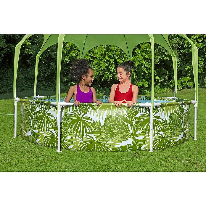 Bestway Kinderzwembad Steel Pro Splash-in-Shade (Ø x h: 244 x 51 cm) | BAUHAUS