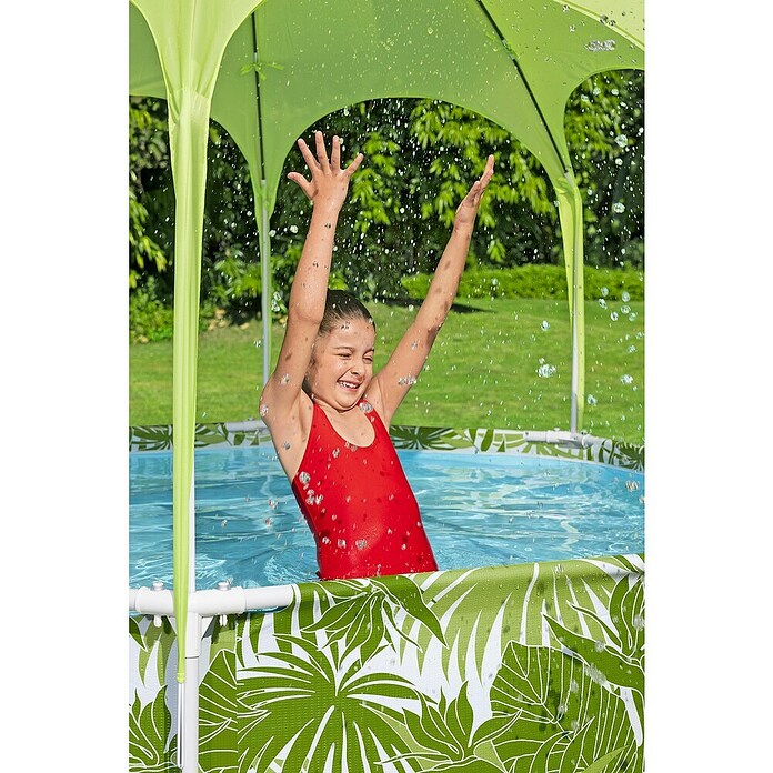 Bestway Kinderzwembad Steel Pro Splash-in-Shade (Ø x h: 244 x 51 cm) | BAUHAUS
