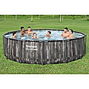 Bestway Bazen sa čeličnim okvirom Steel pro MAX  (Ø x V: 427 x 107 cm, Smeđa, 13.030 l) | BAUHAUS
