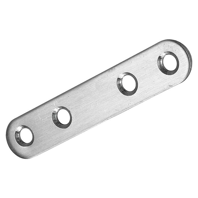 Hettich Spojni lim  (D x Š x D: 80 x 15 x 1,5 mm, Srebrna) | BAUHAUS