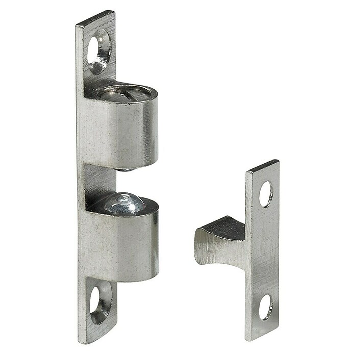 Hettich Kugličasti zasun  (D x Š x V: 10 x 10 x 49 mm, Mjed, Poniklano) | BAUHAUS