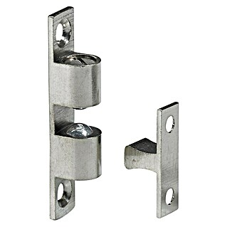 Hettich Kugličasti zasun (D x Š x V: 10 x 10 x 49 mm, Mjed, Poniklano)