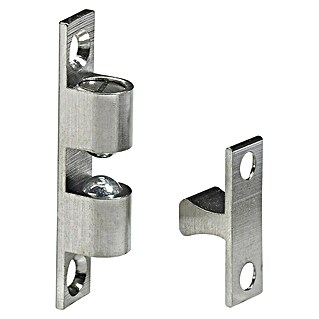 Hettich Kugelschnapper (L x B x H: 8 x 9 x 42 mm, Messing, Vernickelt)