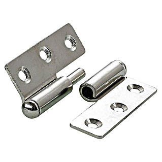 Hettich Scharnier (L x B: 50 x 40 mm, Anschlagart: Rechts)