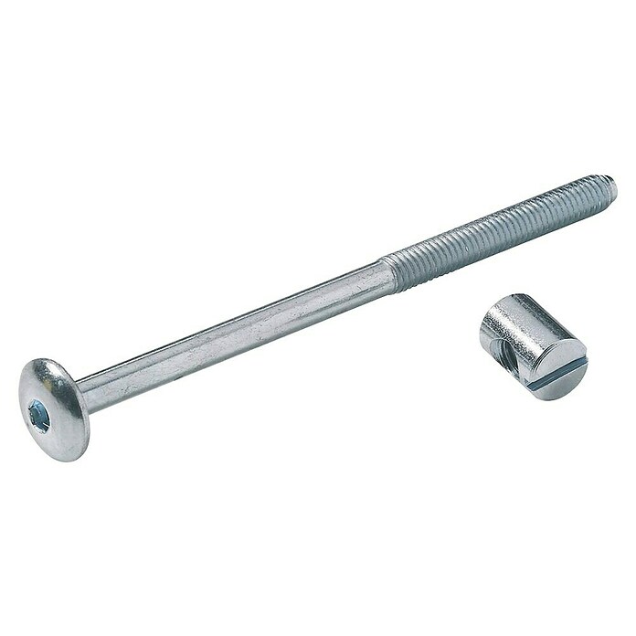 Hettich Povezovalni vijak  (Ø x Do: 6 x 100 mm) | 1151 - Konstruktionsbeschläge | AAEB - Möbelbeschläge | AAE - Beschläge | AA - Eisenwaren | A - Eisenwaren | BAUHAUS