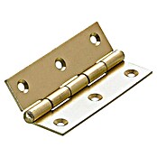 Hettich Šarnirji  (Do x Š x V: 70 x 35 x 70 mm, Medeninasta prevleka, 1 kos) | 1151 - Konstruktionsbeschläge | AAEB - Möbelbeschläge | AAE - Beschläge | AA - Eisenwaren | A - Eisenwaren | BAUHAUS