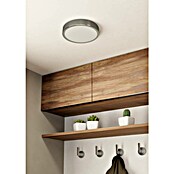 Eglo Plafón LED redondo Fueva 5 (Ø x Al: 210 x 28 mm, Níquel mate) | BAUHAUS