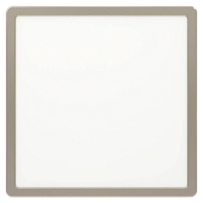 Eglo Fueva 5 LED-Deckenleuchte (20 W, 28,5 x 28,5 x 2,8 cm, Nickel-matt, Neutralweiß) | BAUHAUS