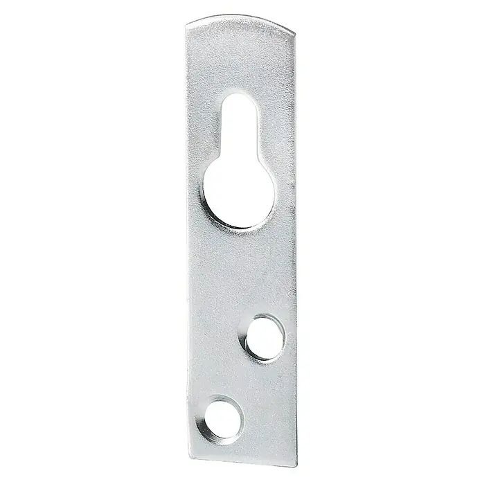 Hettich Schrankaufhänger - L x B x H: 60 x 15 x 1,5 mm - Metallaufhänger zur Befestigung von Gegenständen an der Wand. Ideal für Bilderrahmen oder leichte Dekoartikel.