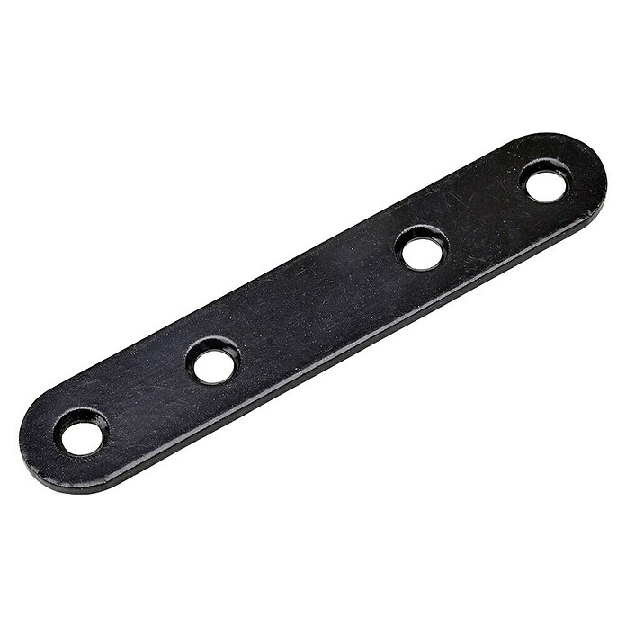 Hettich Priključna plošča  (Do x Š x De: 80 x 15 x 2 mm, Kovinsko siva) | 1151 - Konstruktionsbeschläge | AAEB - Möbelbeschläge | AAE - Beschläge | AA - Eisenwaren | A - Eisenwaren | BAUHAUS
