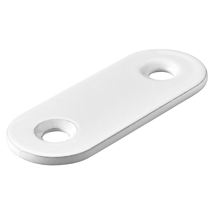 Hettich Priključna plošča  (Do x Š: 40 x 15 mm, Bela, Skupno število delov: 1 kos) | 1151 - Konstruktionsbeschläge | AAEB - Möbelbeschläge | AAE - Beschläge | AA - Eisenwaren | A - Eisenwaren | BAUHAUS